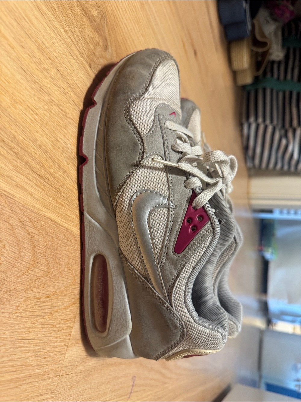 Nike gray and Pink Women's Sneakers